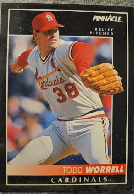 1992 Pinnacle #479 Todd Worrell — front