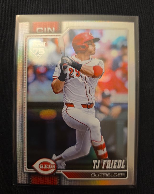 2026 Topps Series 1 #338 TJ Friedl — front