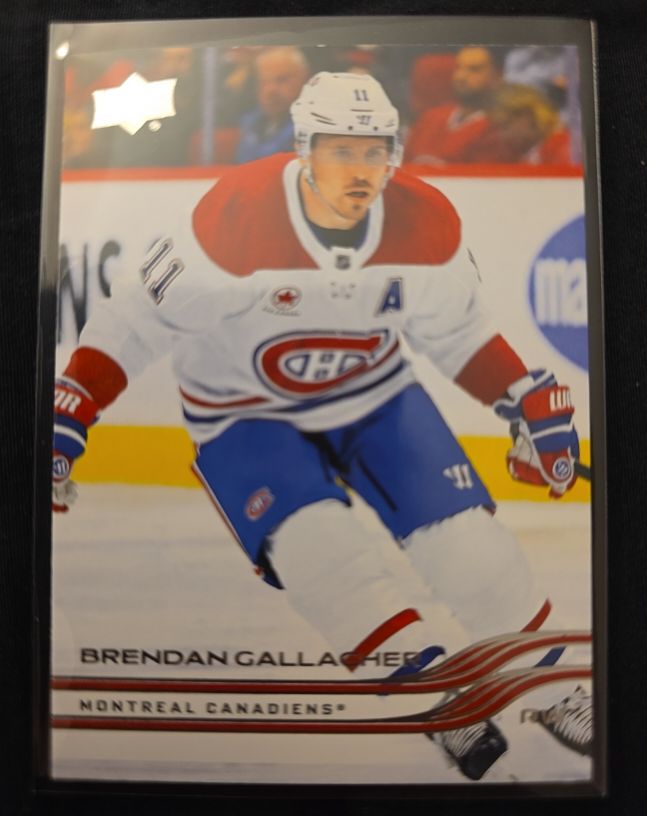 2025-26 Upper Deck #89 Brendan Gallagher — front