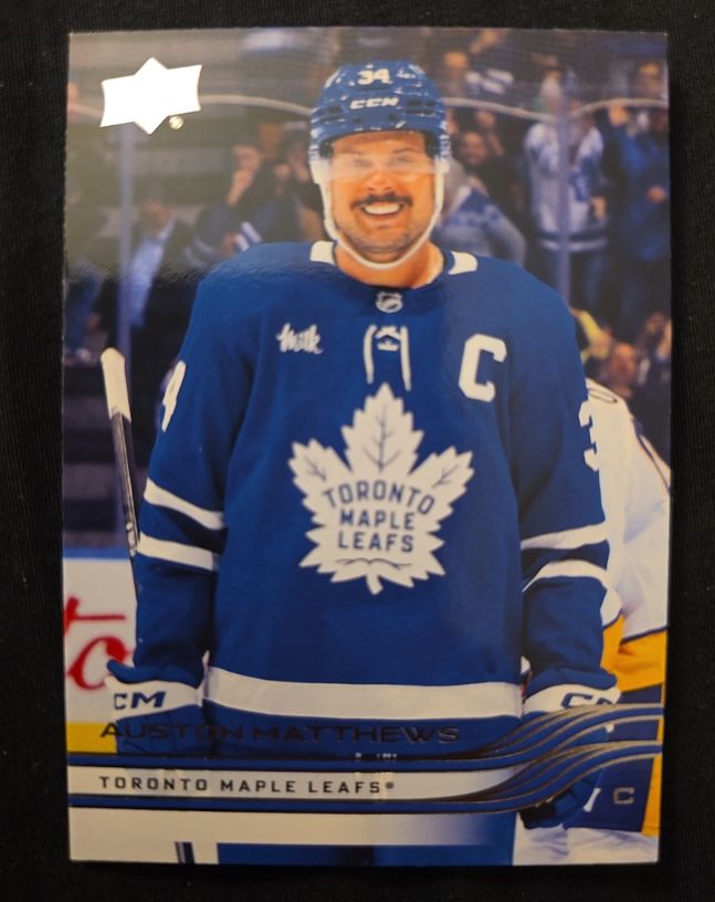 2025-26 Upper Deck #161 Auston Matthews — front