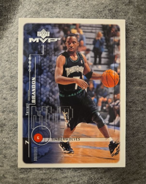 1999-00 Upper Deck MVP #94 Terrell Brandon — front