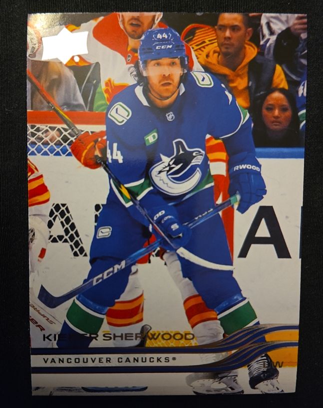 2025-26 Upper Deck #174 Kiefer Sherwood — front