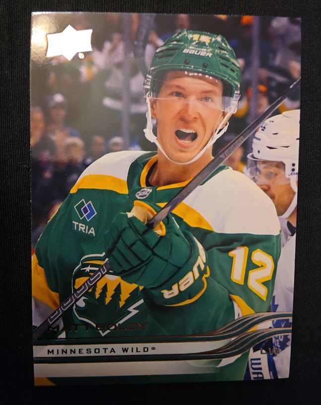 2025-26 Upper Deck #81 Matt Boldy — front