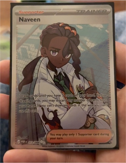 2024 Pokémon TCG Perfect Order #112/088 Naveen — front