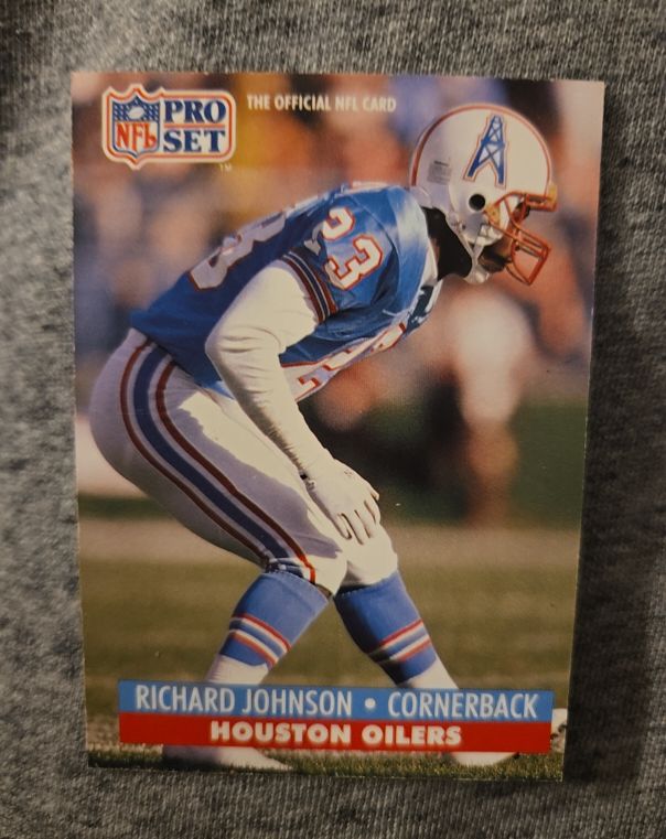 1991 Pro Set #165 Richard Johnson — front