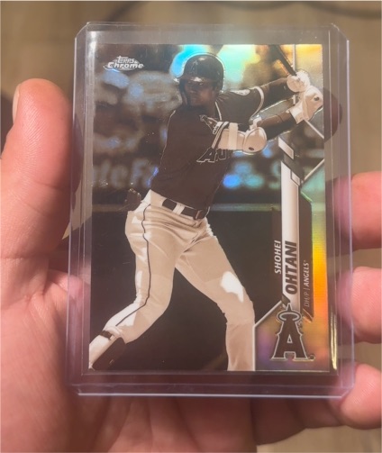 2020 Topps Chrome #21 Shohei Ohtani — front