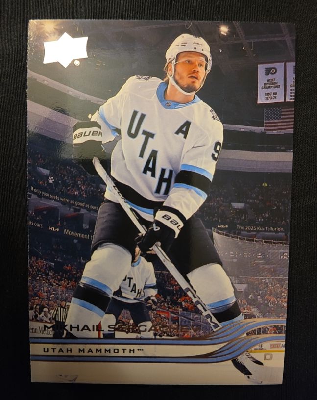2025-26 Upper Deck Series 1 #171 Mikhail Sergachev Utah Mammoth — front