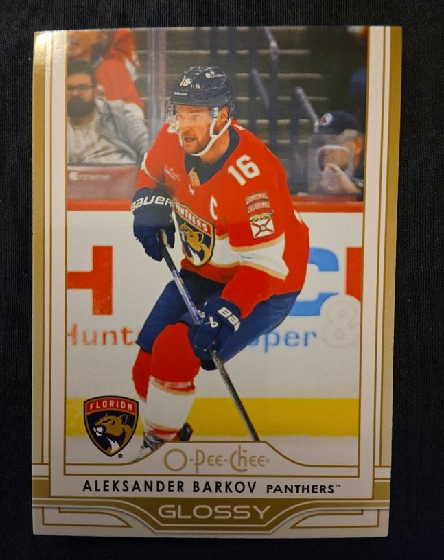 2025-26 Upper Deck O-Pee-Chee Glossy #OG-9 Aleksander Barkov — front