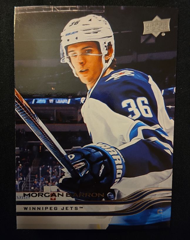 2025-26 Upper Deck #198 Morgan Barron — front
