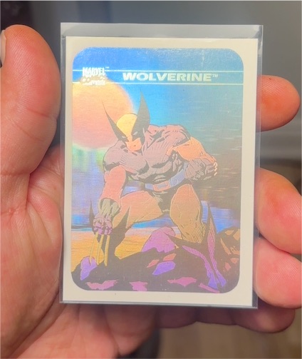1990 Impel Marvel Universe Series 1 #MH4 Wolverine — front