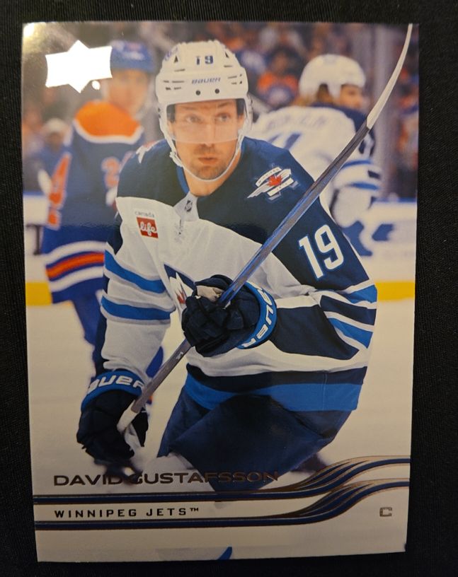 2025-26 Upper Deck #197 David Gustafsson — front