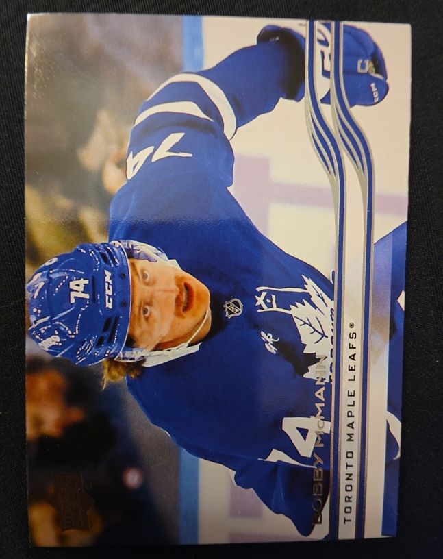 2025-26 Upper Deck #162 Bobby McMann — front