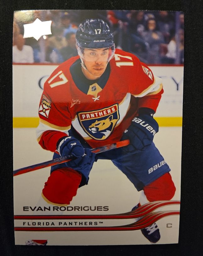 2025-26 Upper Deck #69 Evan Rodrigues — front