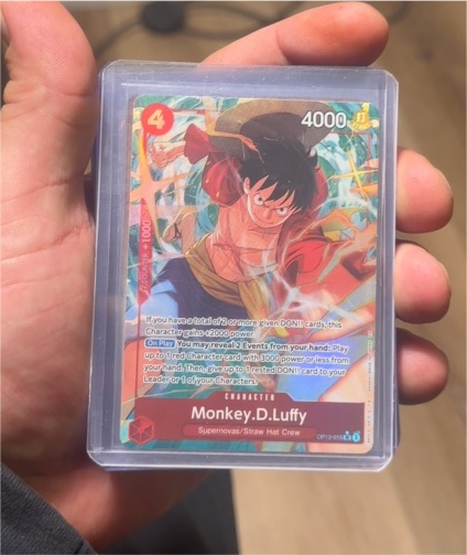 2023 Bandai One Piece Card Game OP12-015 Monkey.D.Luffy — front