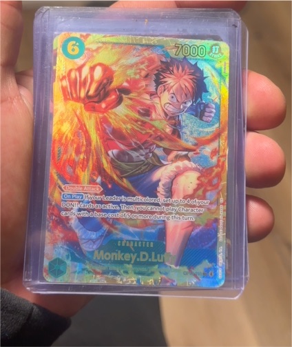 One Piece TCG OP13-118 Monkey D. Luffy Carrying On His Will — front