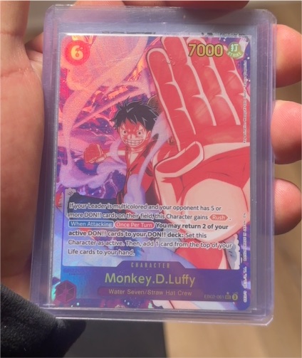 One Piece Card Game EB02-061 Monkey.D.Luffy (Alternate Art) — front