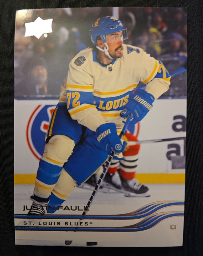 2025-26 Upper Deck #149 Justin Faulk — front