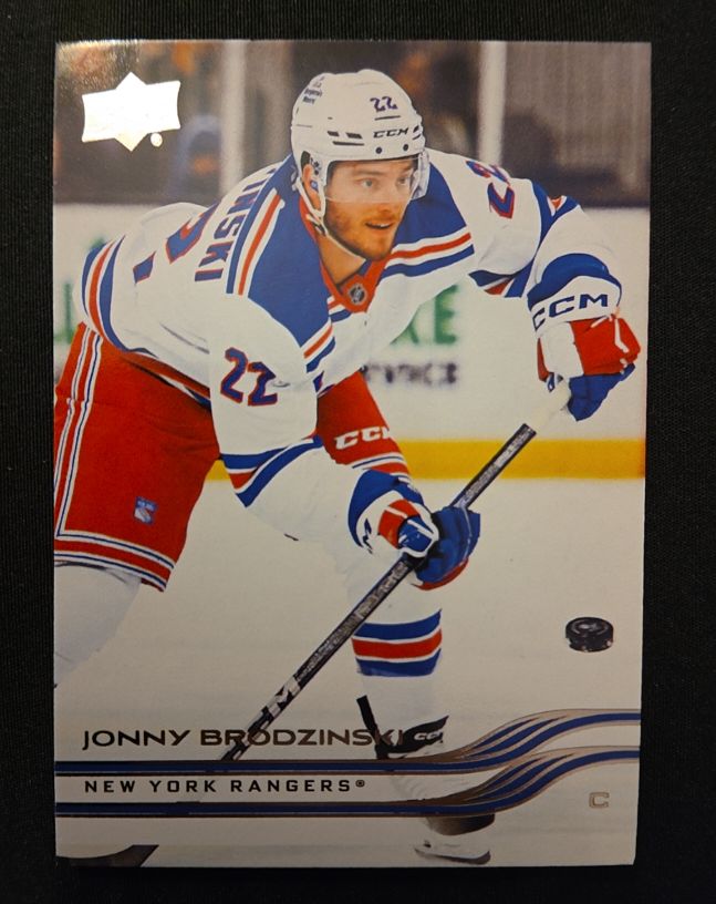 2025-26 Upper Deck Series 1 #114 Jonny Brodzinski — front