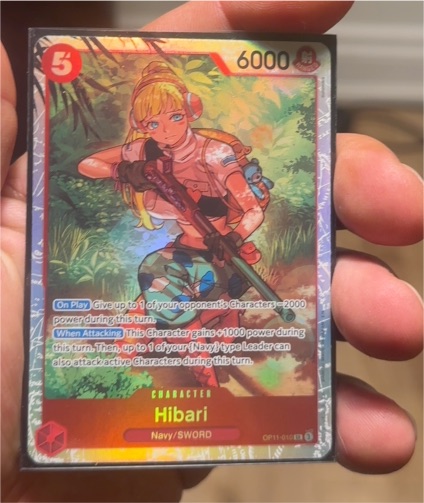 2025 A Fist of Divine Speed OP11-010 Hibari — front