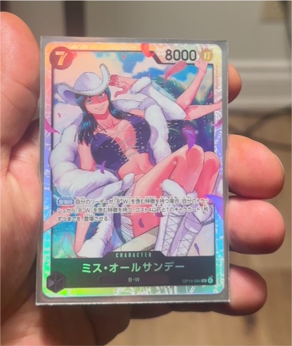 One Piece Card Game OP14-084 Ms. All Sunday — front