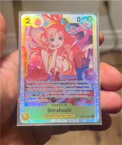 Shirahoshi OP12-102 Legacy of the Master — front