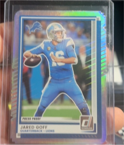 2025 Panini Donruss #220 Jared Goff — front