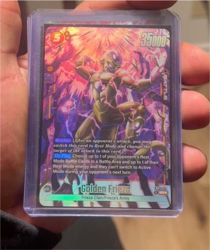 2025 Dragon Ball Super Fusion World #FB07-079 Golden Frieza — front