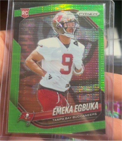 2025 Panini Prizm #351 Emeka Egbuka — front