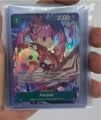 One Piece Card Game OP12-034 Perona Alternate Art Legacy of the Master — front