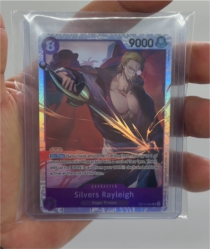 One Piece OP13-066 Silvers Rayleigh Carrying On His Will — front