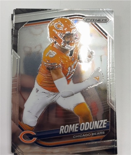 2025 Panini Prizm #8 Rome Odunze — front
