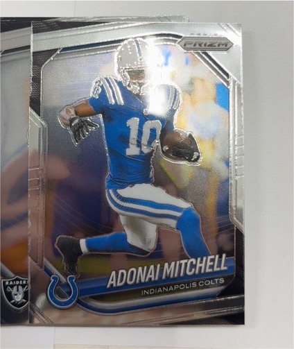 2025 Panini Prizm #49 Adonai Mitchell — front