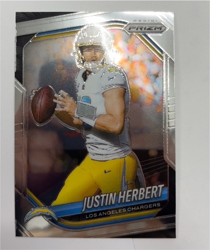 2025 Panini Prizm #215 Justin Herbert — front