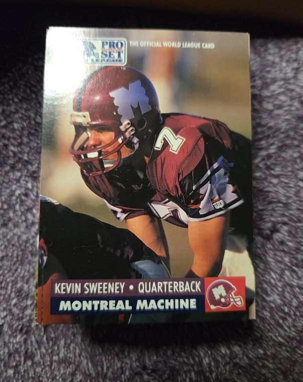 1991 Pro Set #17 Kevin Sweeney Montreal Machine — front