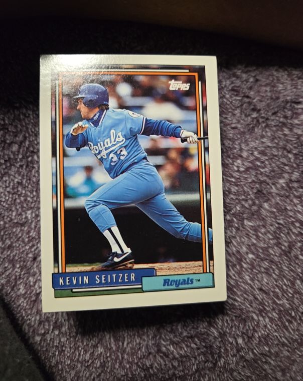 1992 Topps #577 Kevin Seitzer — front