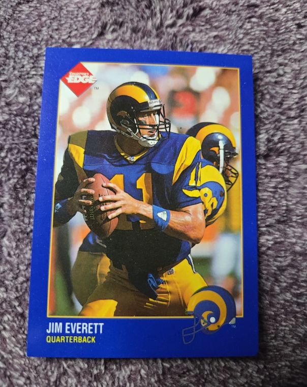 1992 Collector's Edge #TS3 Jim Everett — front