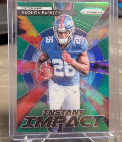 2018 Panini Prizm Instant Impact #II-2 Saquon Barkley — front