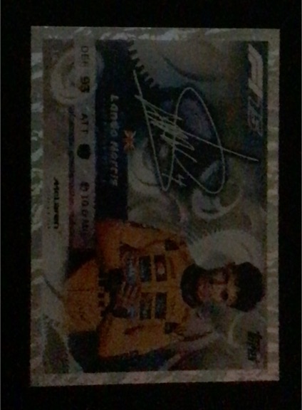 2025 Topps Turbo Attax #13 Lando Norris — front