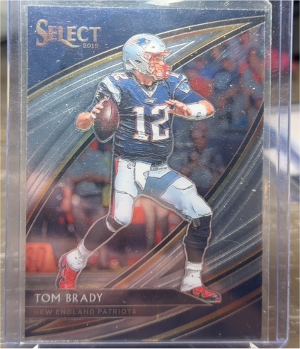 2019 Panini Select Field Level #201 Tom Brady — front