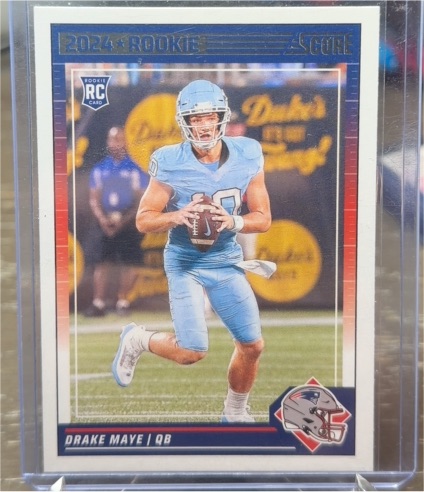 2024 Score #303 Drake Maye Rookie — front