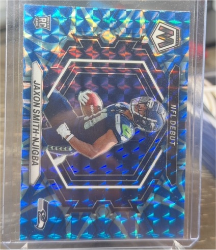 2023 Panini Mosaic #ND-12 Jaxon Smith-Njigba NFL Debut — front