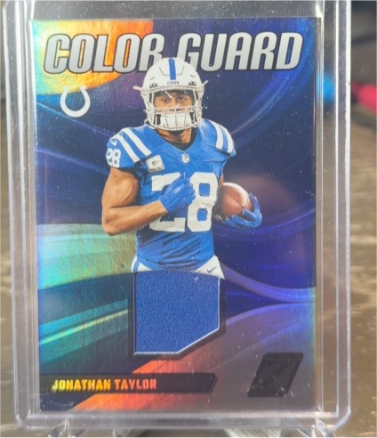 2023 Panini Zenith #CG-11 Jonathan Taylor Color Guard — front