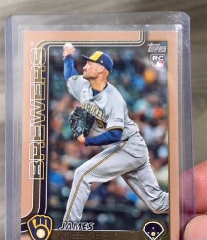 2025 Topps Update Series #US326 James Meeker — front