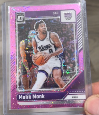 2024-25 Panini Donruss Optic #17 Malik Monk — front