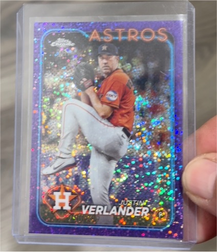2024 Topps Chrome #291 Justin Verlander — front