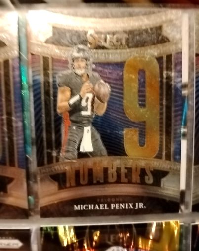 2025 Panini Select #9 Michael Penix Jr. — front