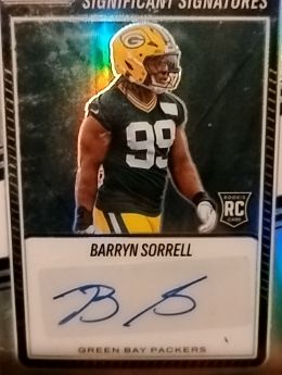 2025 Panini Prizm #SSI-BSL Barryn Sorrell — front