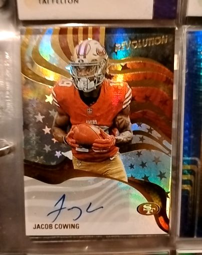 2025 Panini Revolution #RSA-JCG Jacob Cowing — front