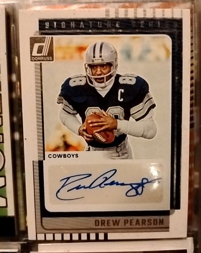 2022 Donruss Signature Marks #SM-DRP Drew Pearson — front
