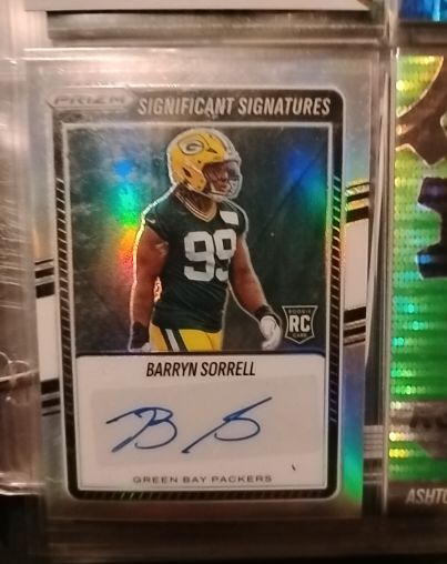 2025 Panini Prizm #SSI-BSL Barryn Sorrell Significant Signatures — front